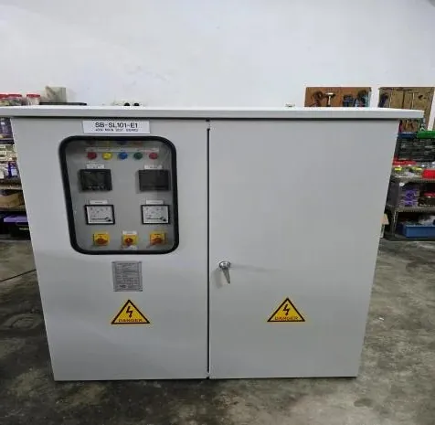 Fabricated electrical distribution board panel